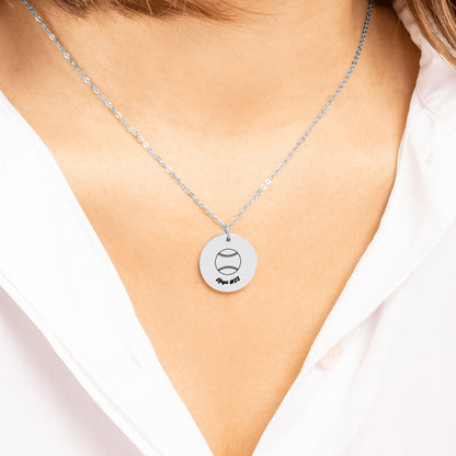 Custom Sport Coin Necklace