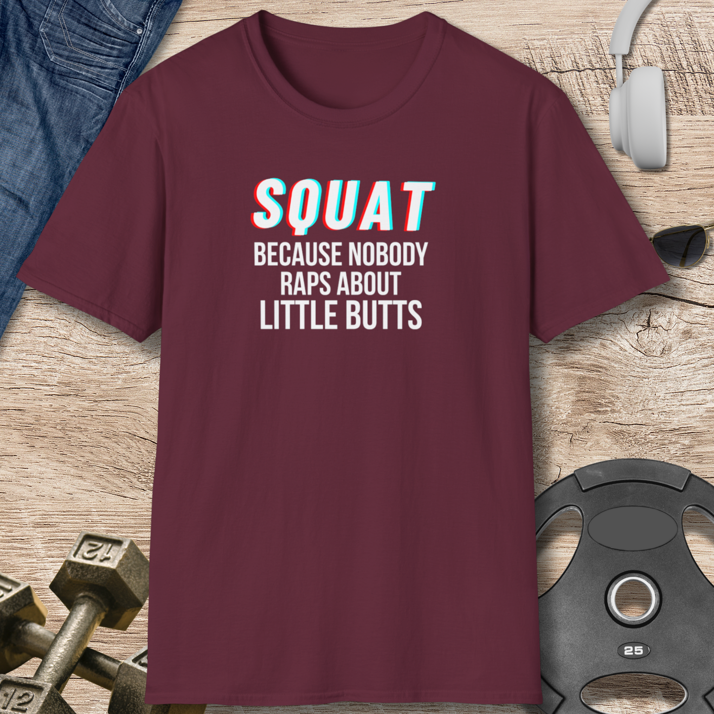 Squat, Raps, Butts T-Shirt