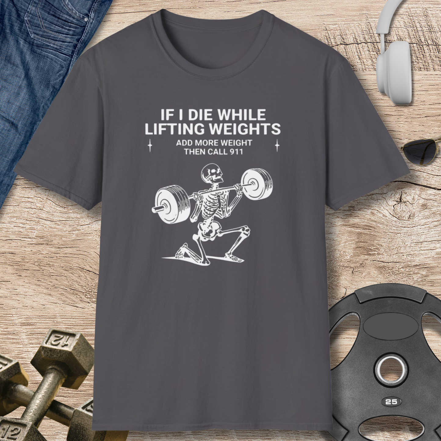 Call 911, Skull T-Shirt