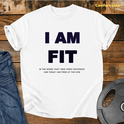 I AM FIT Vintage Wash T-Shirt