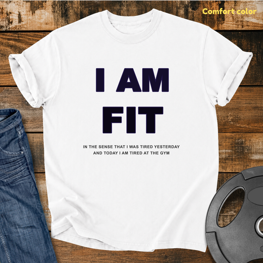 I AM FIT Vintage Wash T-Shirt