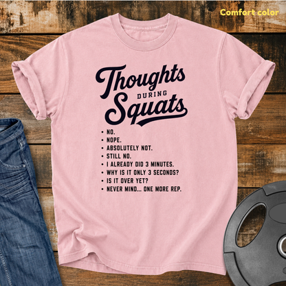 Thoughts During Squats Vintage Wash T-shirt