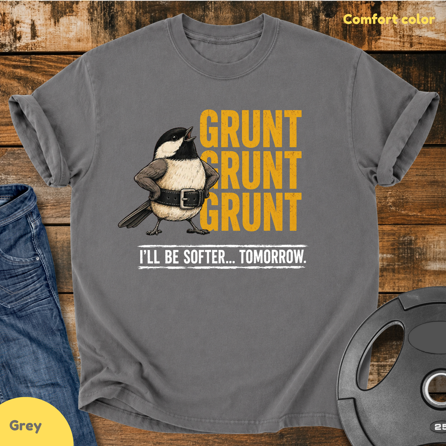 Grunt Grunt Vintage Wash T-Shirt