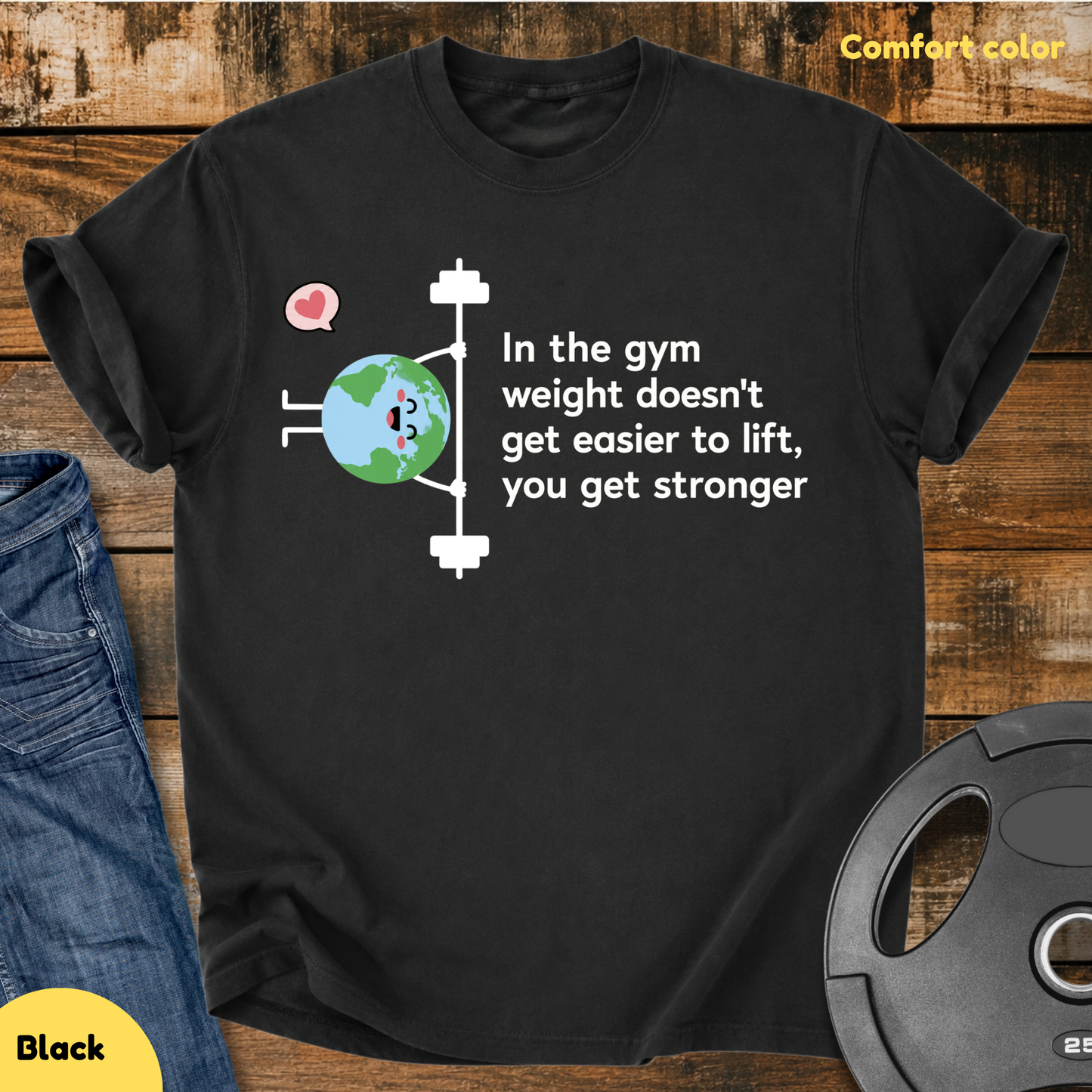 Earth Lifting Vintage Wash T-Shirt