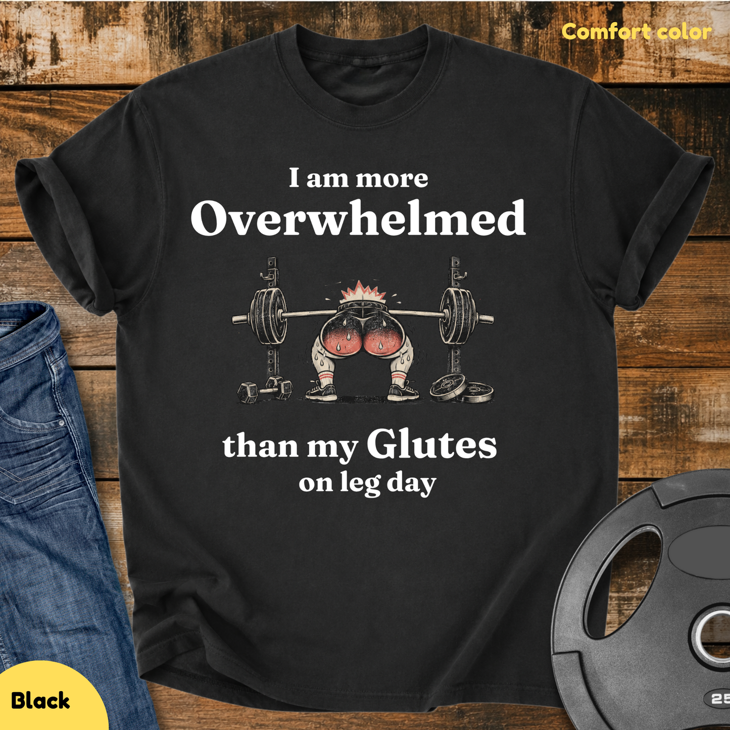 I Am More Overwhelmed Vintage Wash T-Shirt