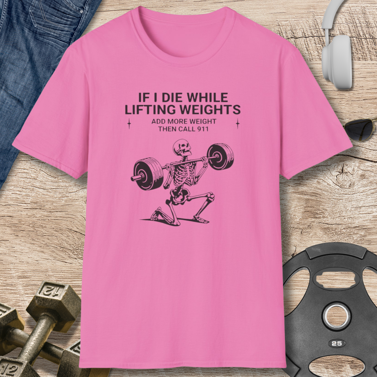 Call 911, Skull T-Shirt