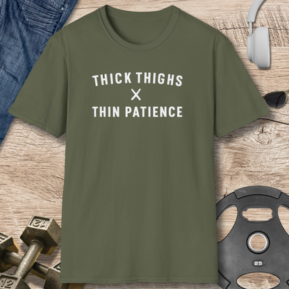 Thick Thighs x Thin T-Shirt