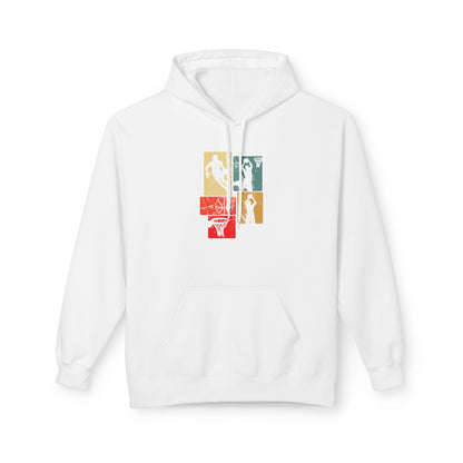 Retro Anime Basketball Vibes Hoodie