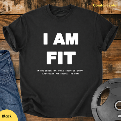 I AM FIT Vintage Wash T-Shirt