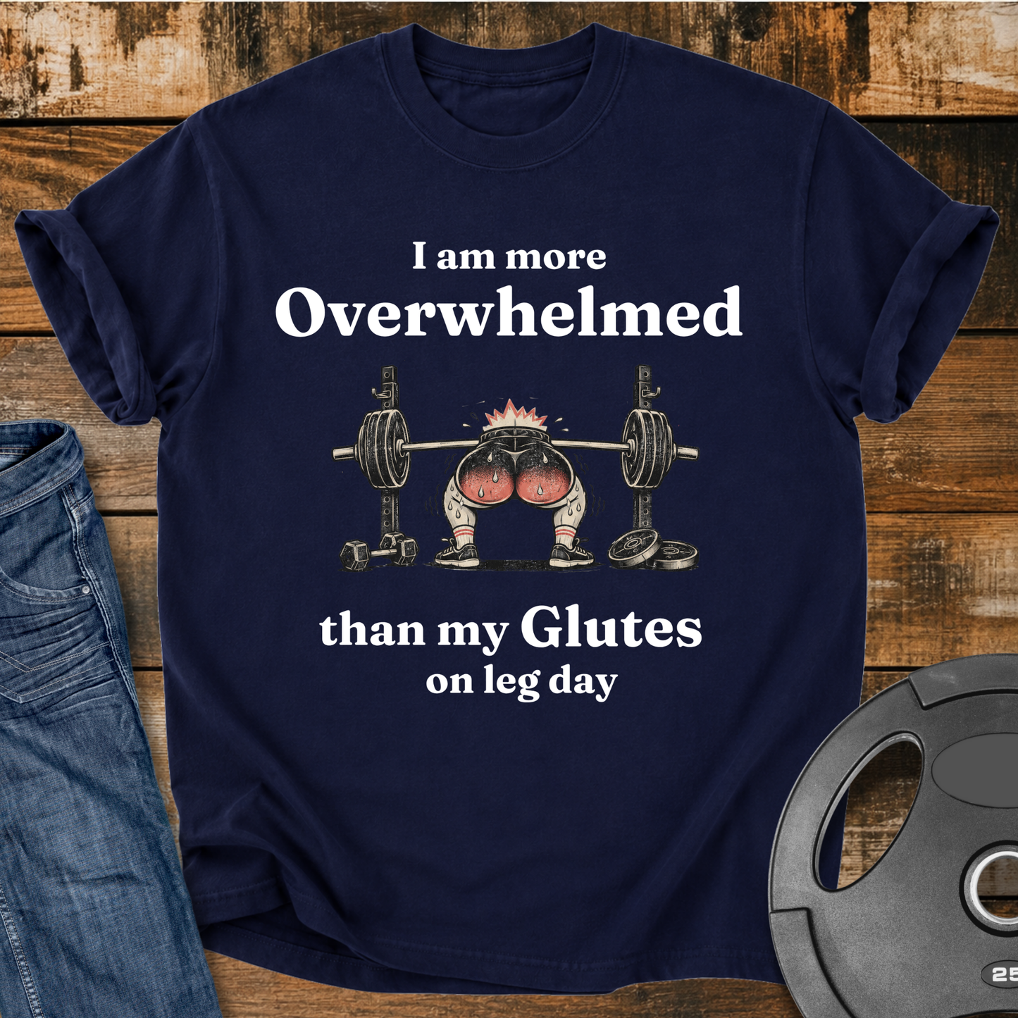 I Am More Overwhelmed Vintage Wash T-Shirt