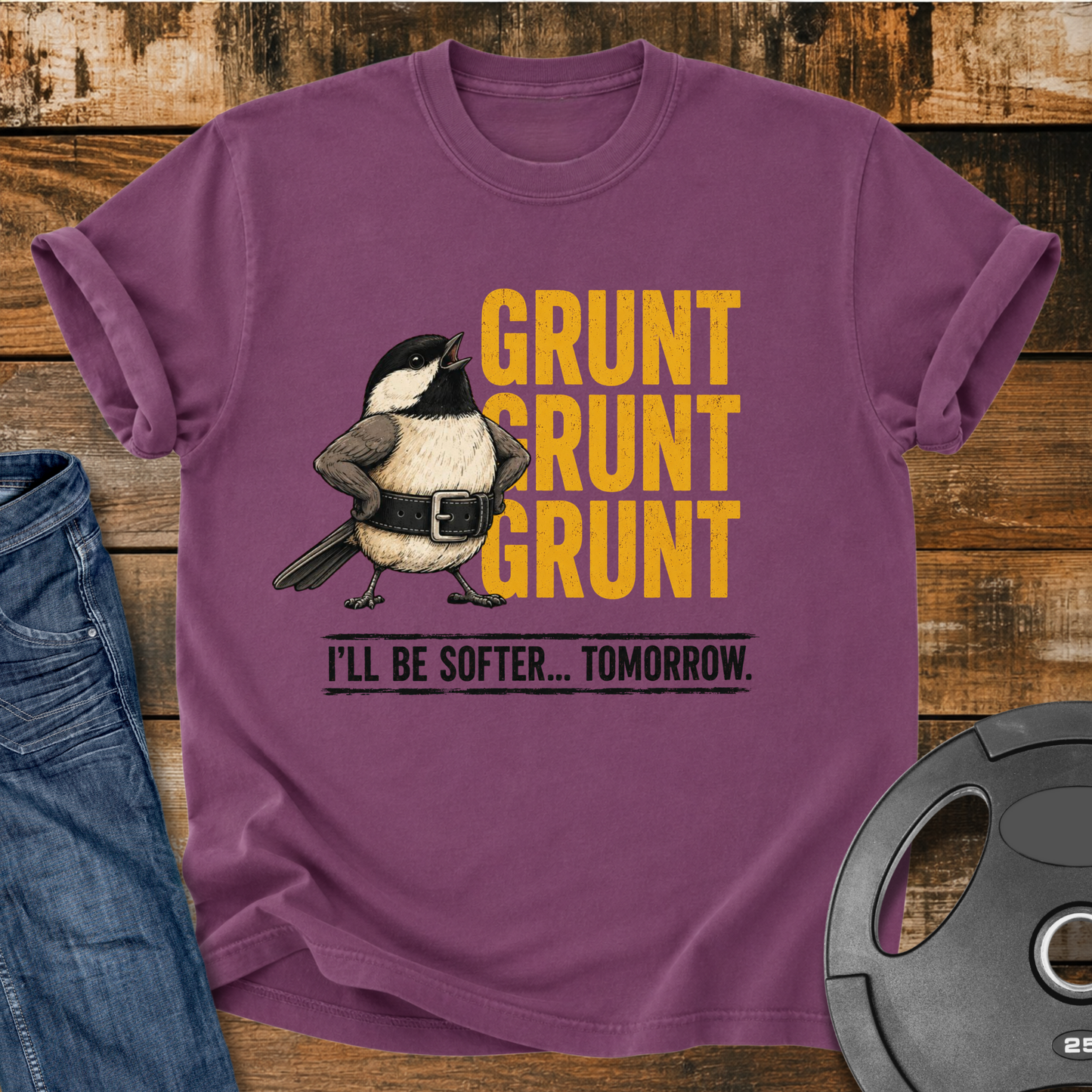 Grunt Grunt Vintage Wash T-Shirt