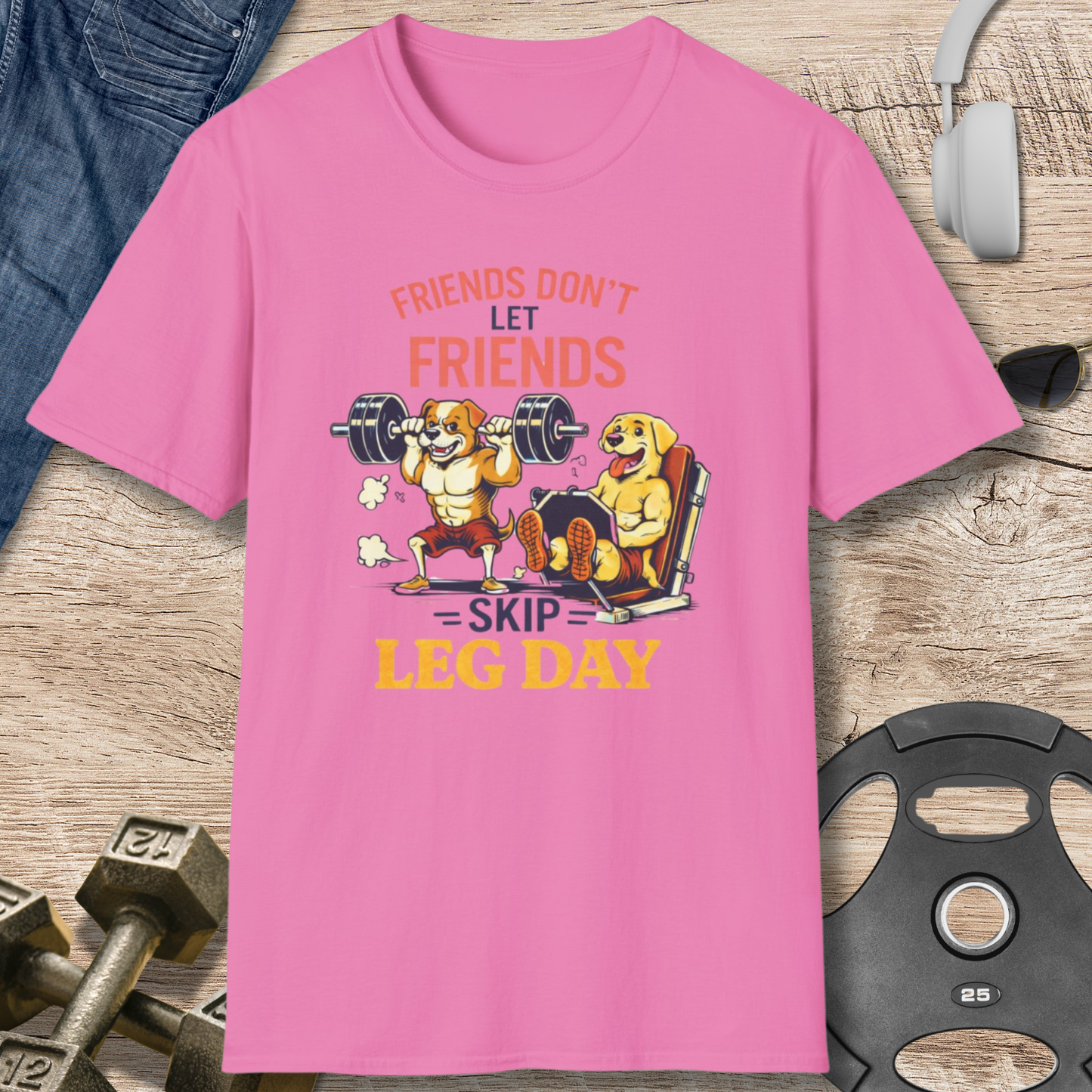 Friends Leg Day T-Shirt