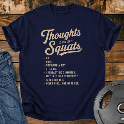 Thoughts During Squats Vintage Wash T-shirt