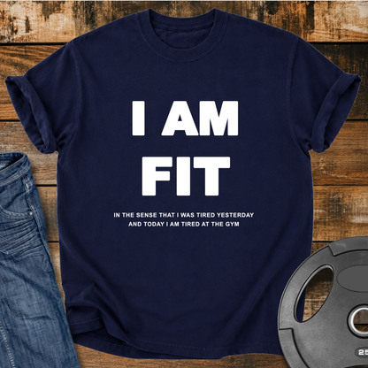 I AM FIT Vintage Wash T-Shirt