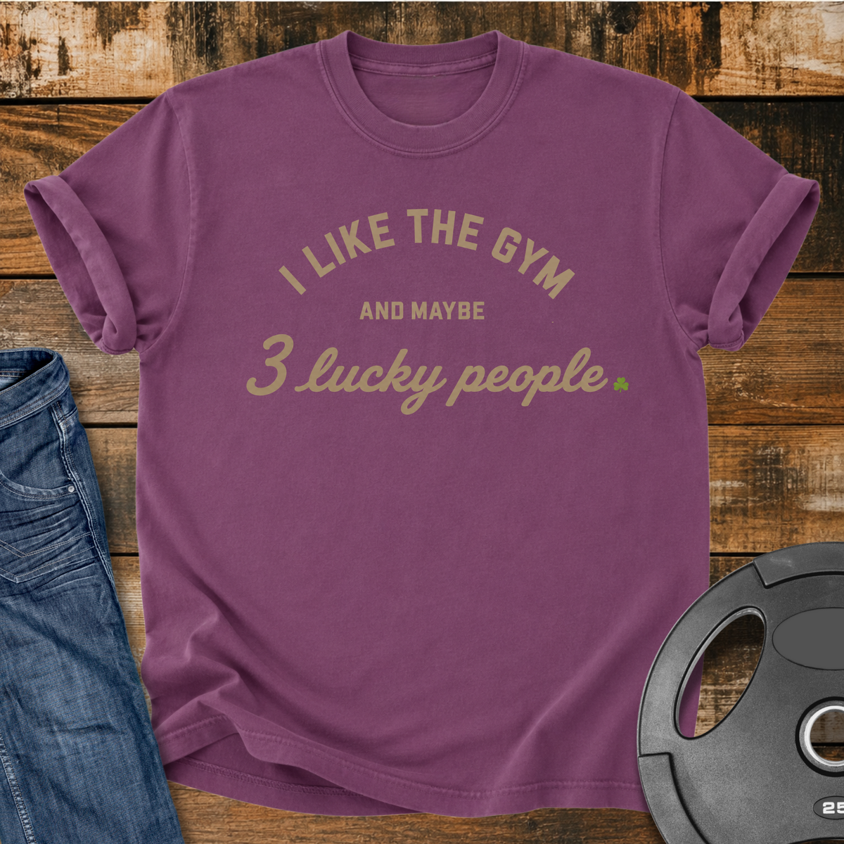 I Like the Gym Vintage Wash T-Shirt