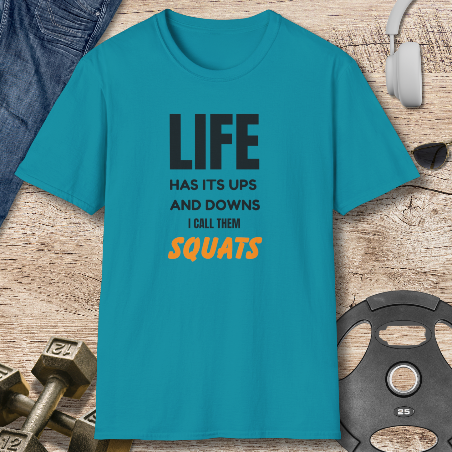 Ups and Downs SQUATS T-Shirt