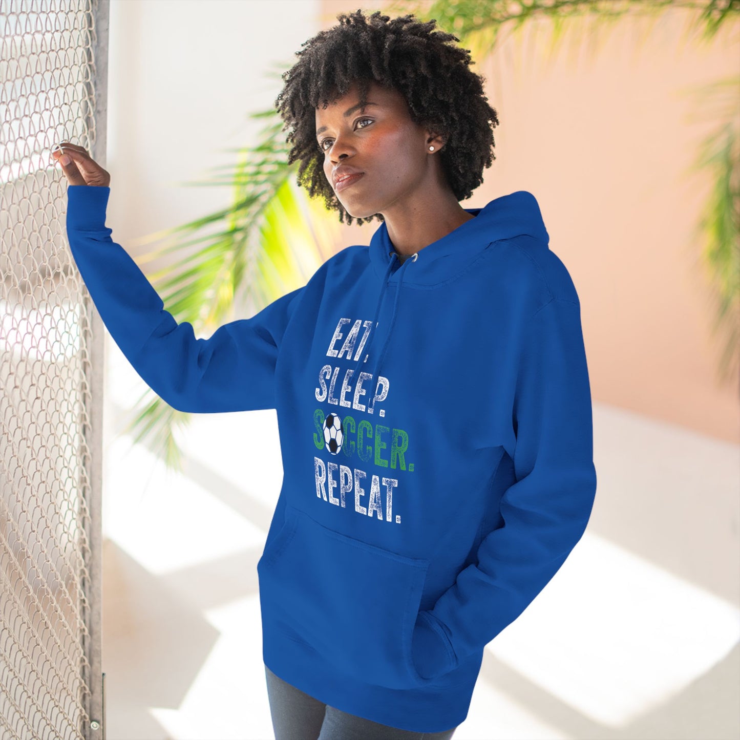 Eat Sleep Soccer Repeat Hoodie