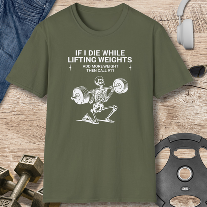 Call 911, Skull T-Shirt