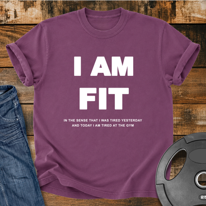 I AM FIT Vintage Wash T-Shirt