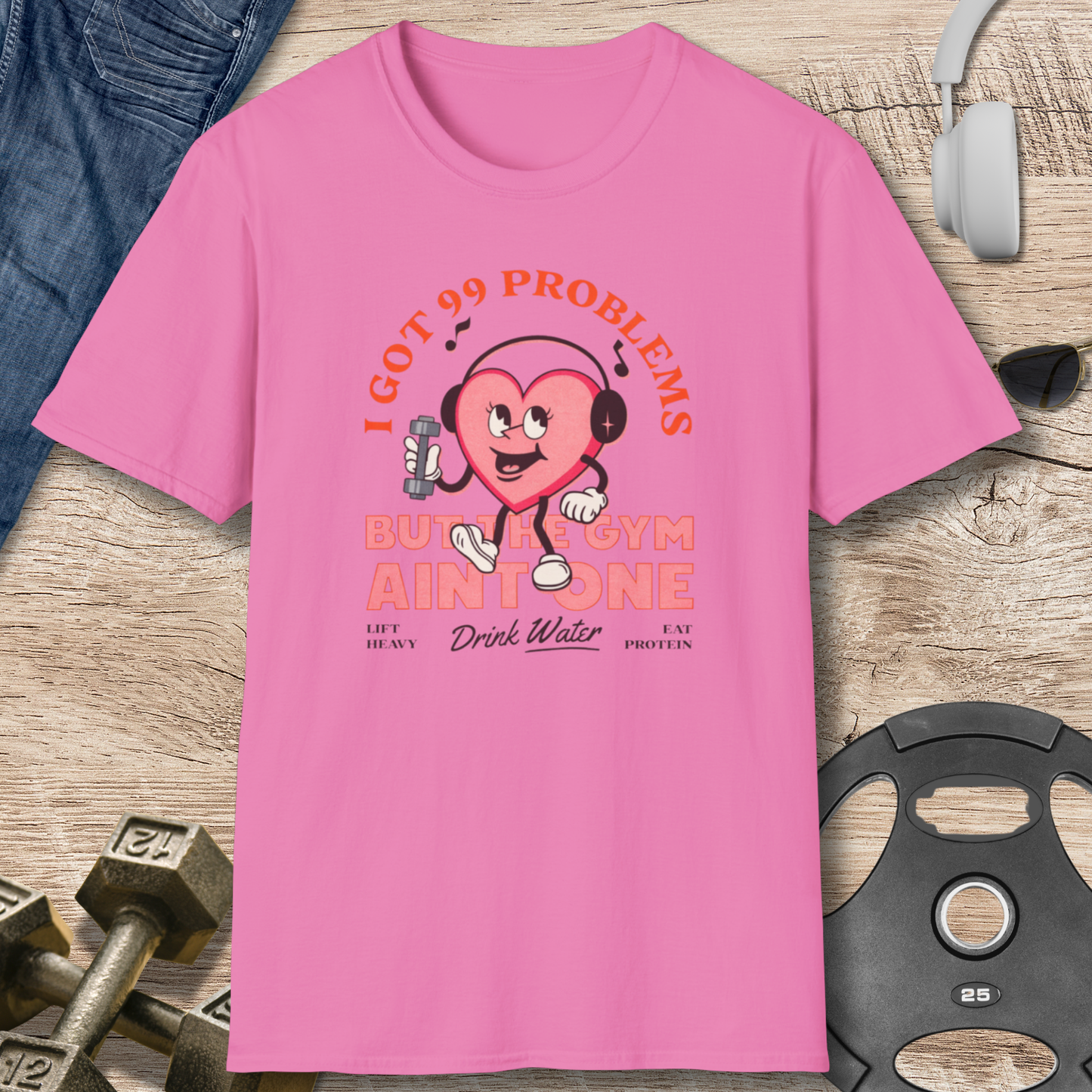 Retro Gym Ain't T-Shirt