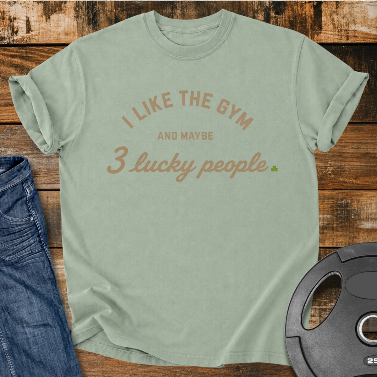 I Like the Gym Vintage Wash T-Shirt