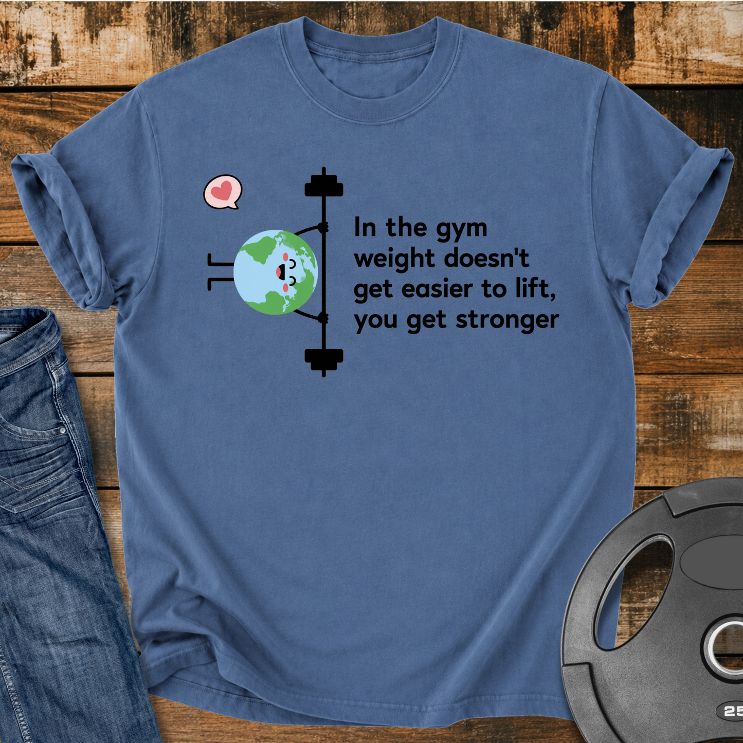 Earth Lifting Vintage Wash T-Shirt