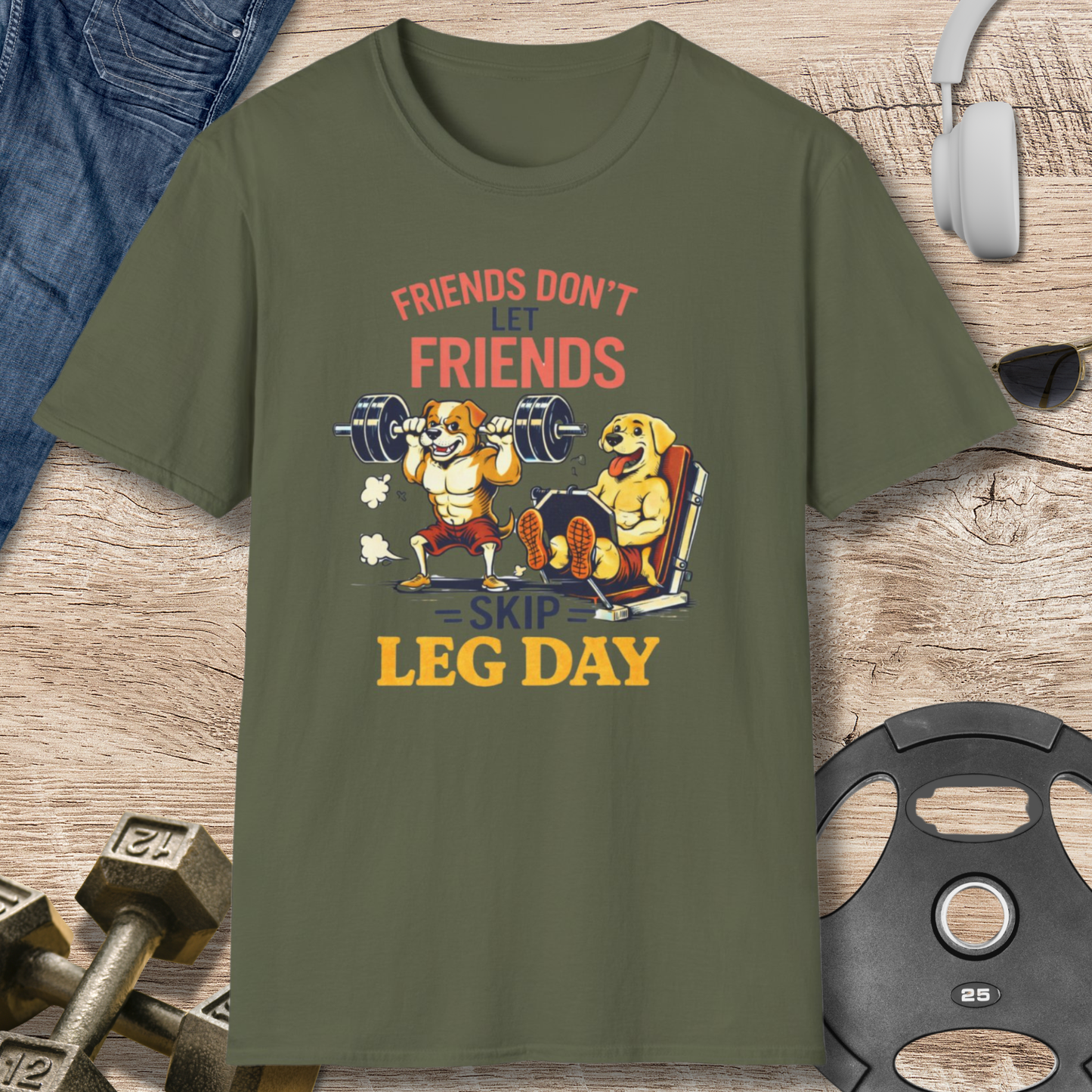 Friends Leg Day T-Shirt
