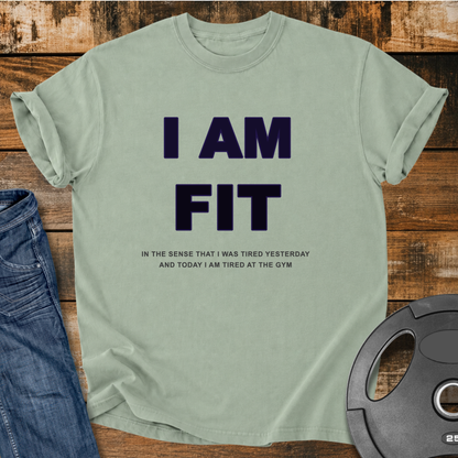 I AM FIT Vintage Wash T-Shirt