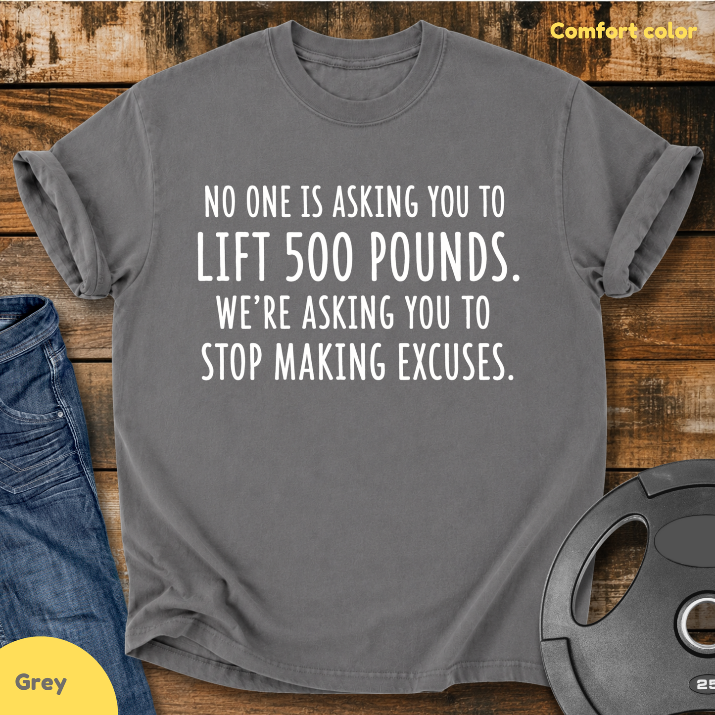 500 Pounds? Vintage Wash T-Shirt