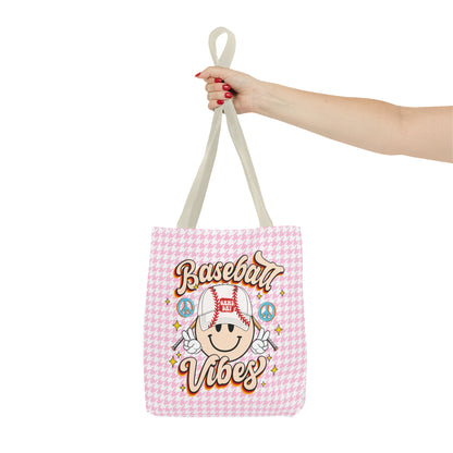 Cute Baseball Vibes Tote Bag