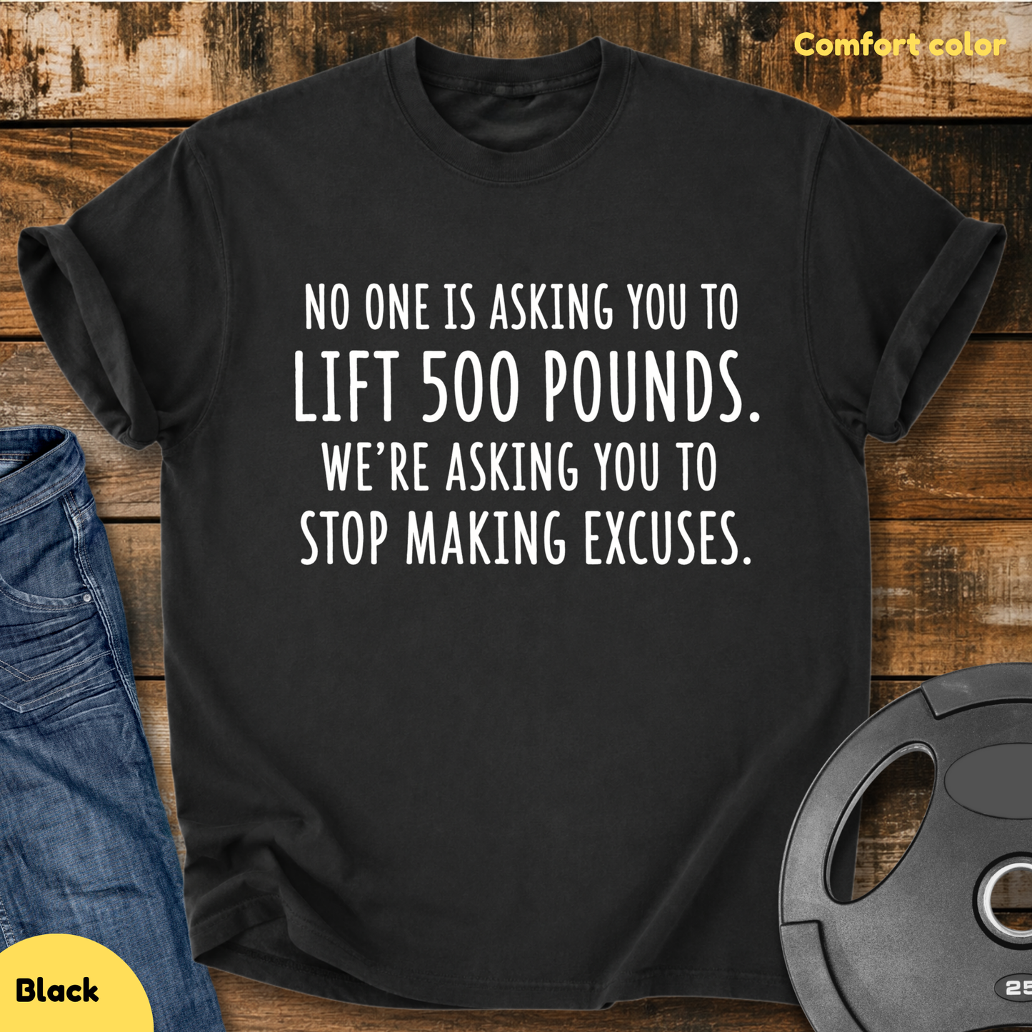 500 Pounds? Vintage Wash T-Shirt