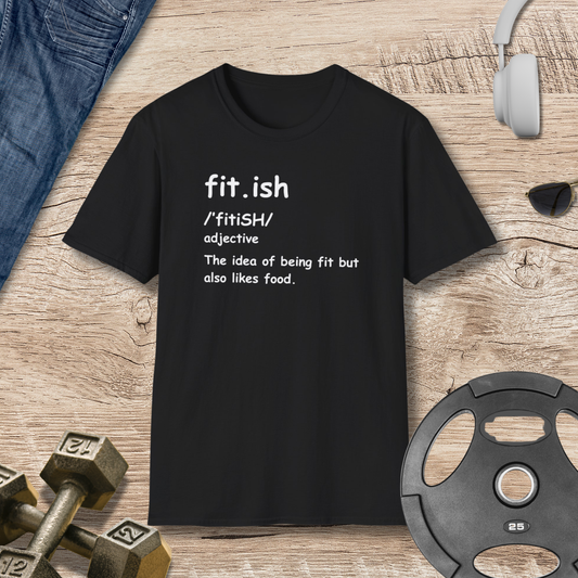 "Fit.ish – Fit and Food" T-shirt