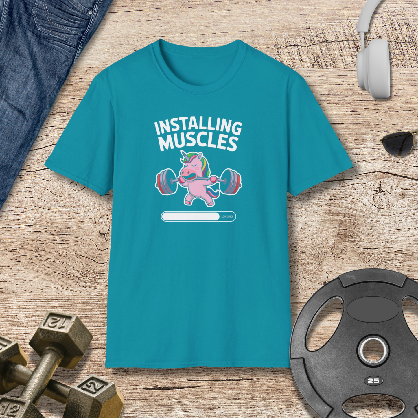 Loading Installing Muscles T-Shirt
