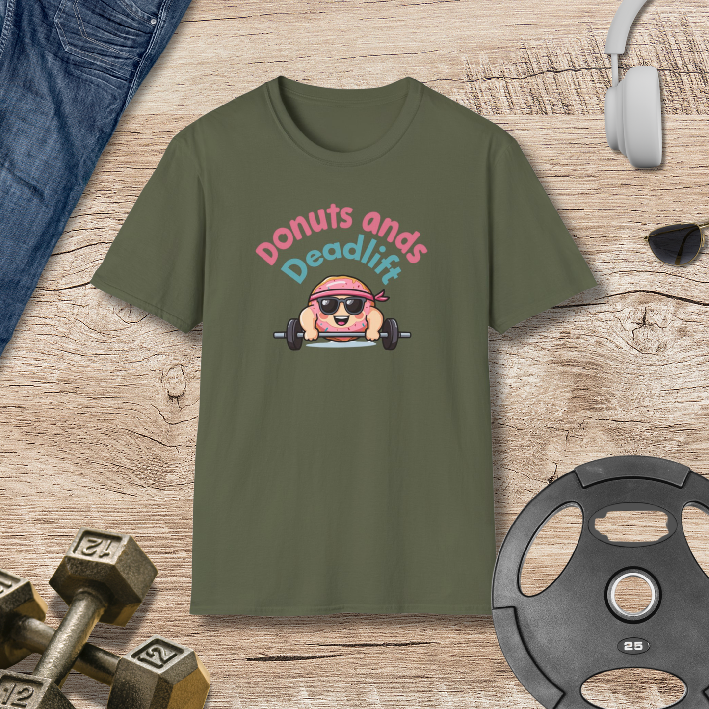 Donuts and Deadlifts T-Shirt