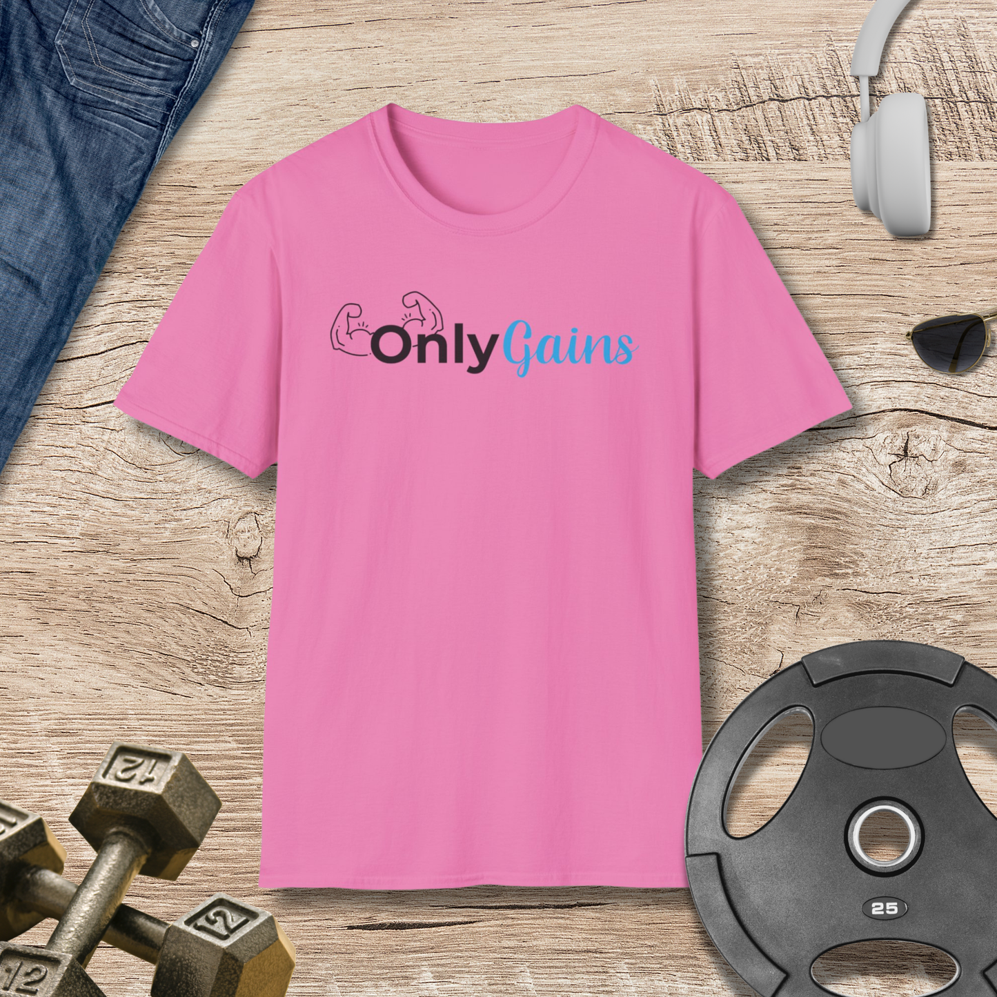 "Only Gains" T-Shirt