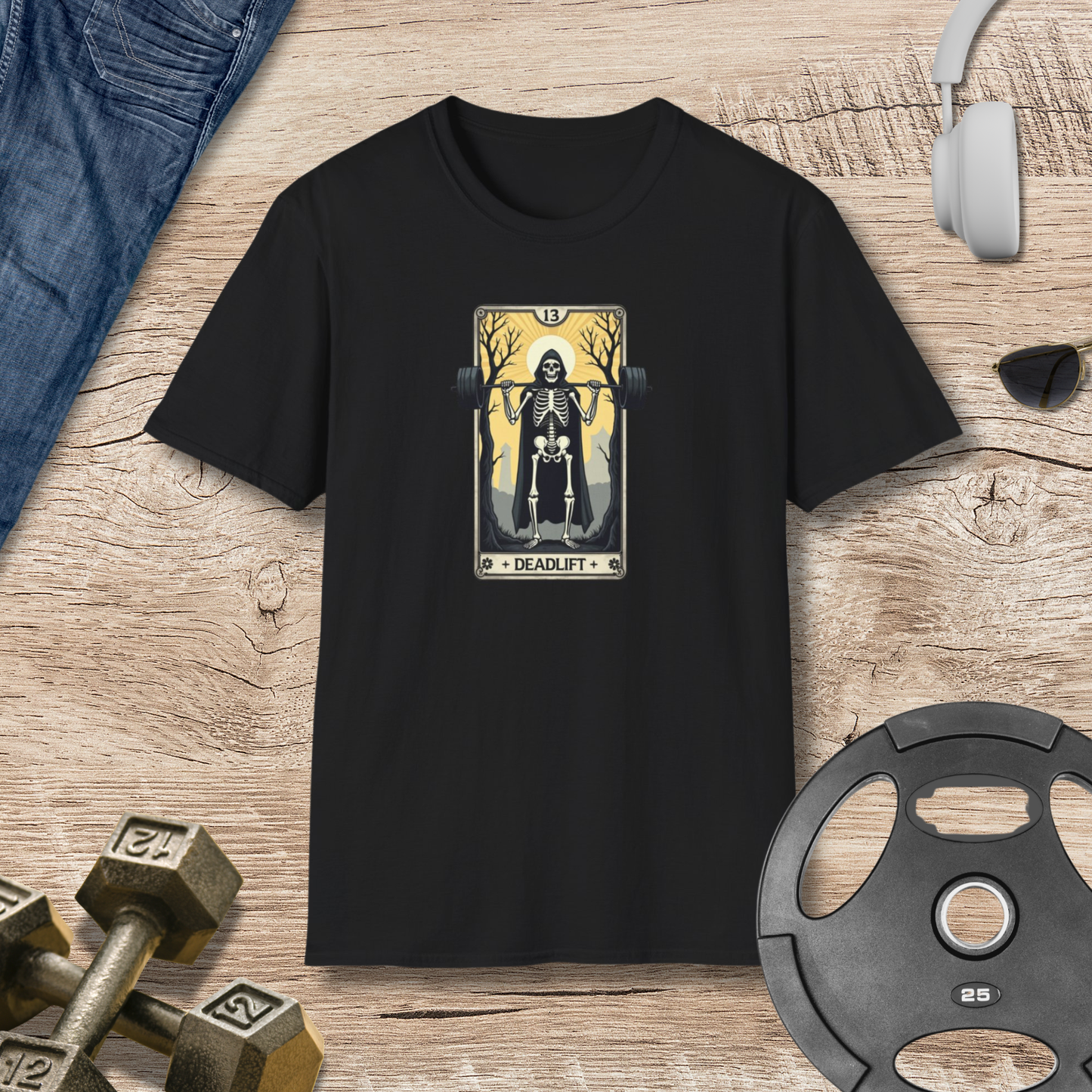 Tarot Card Skeleton T-Shirt