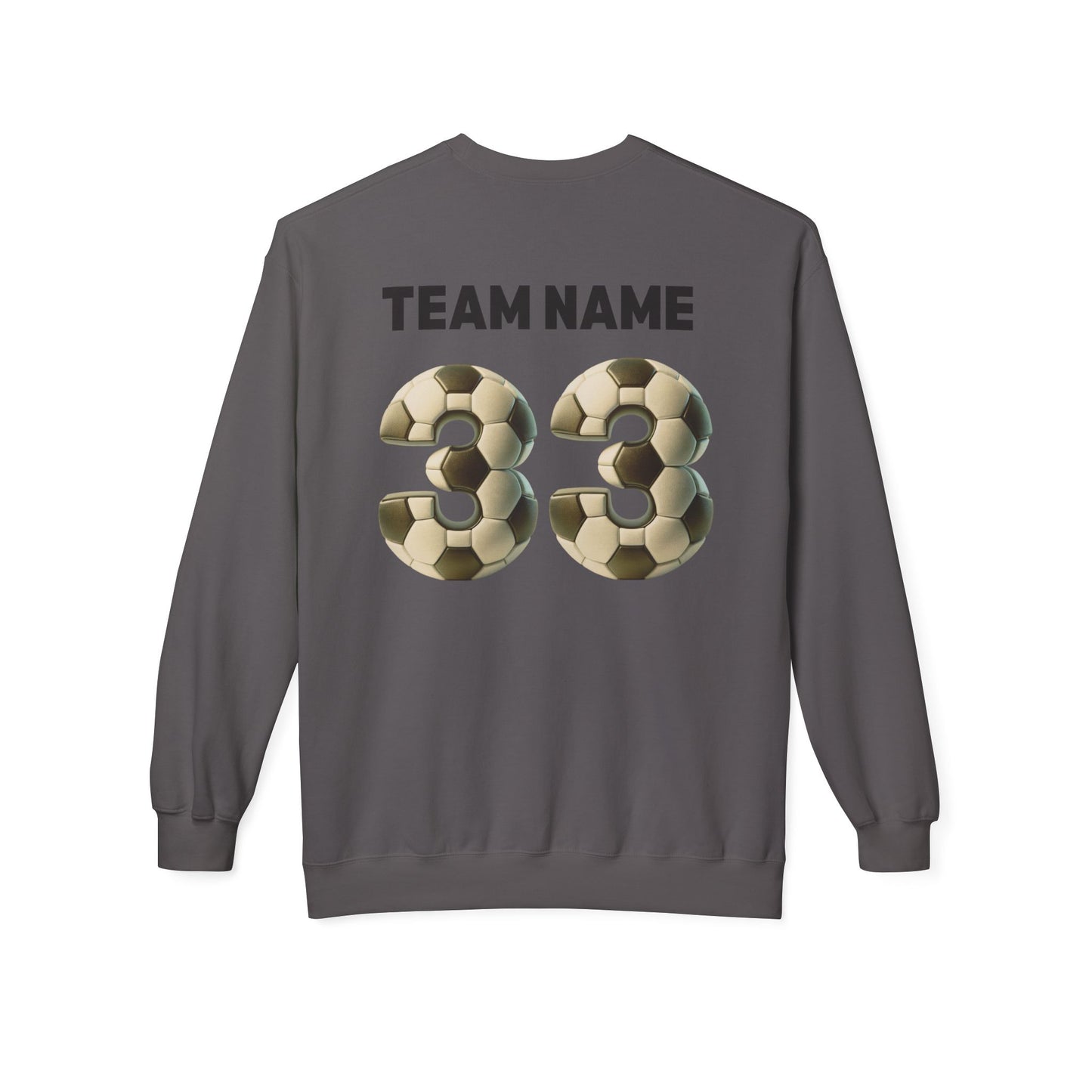 Personalised Your Name, Team Name & Number Sweatshirt