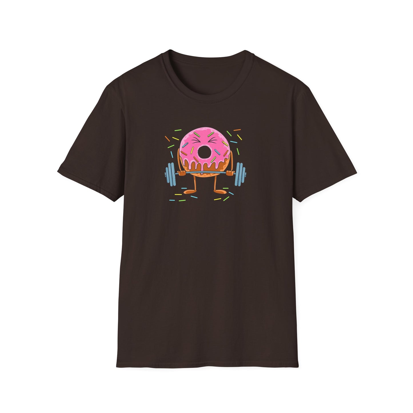 Funny Fitness Doughnut Deadlift T-Shirt