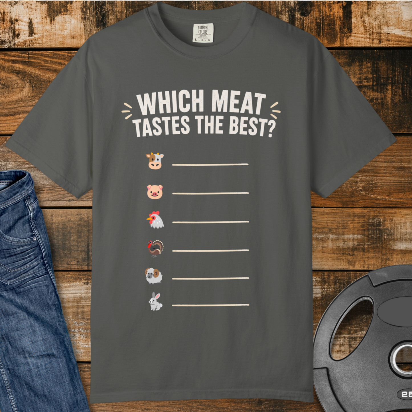 Which Meat Tastes the Best T-Shirt