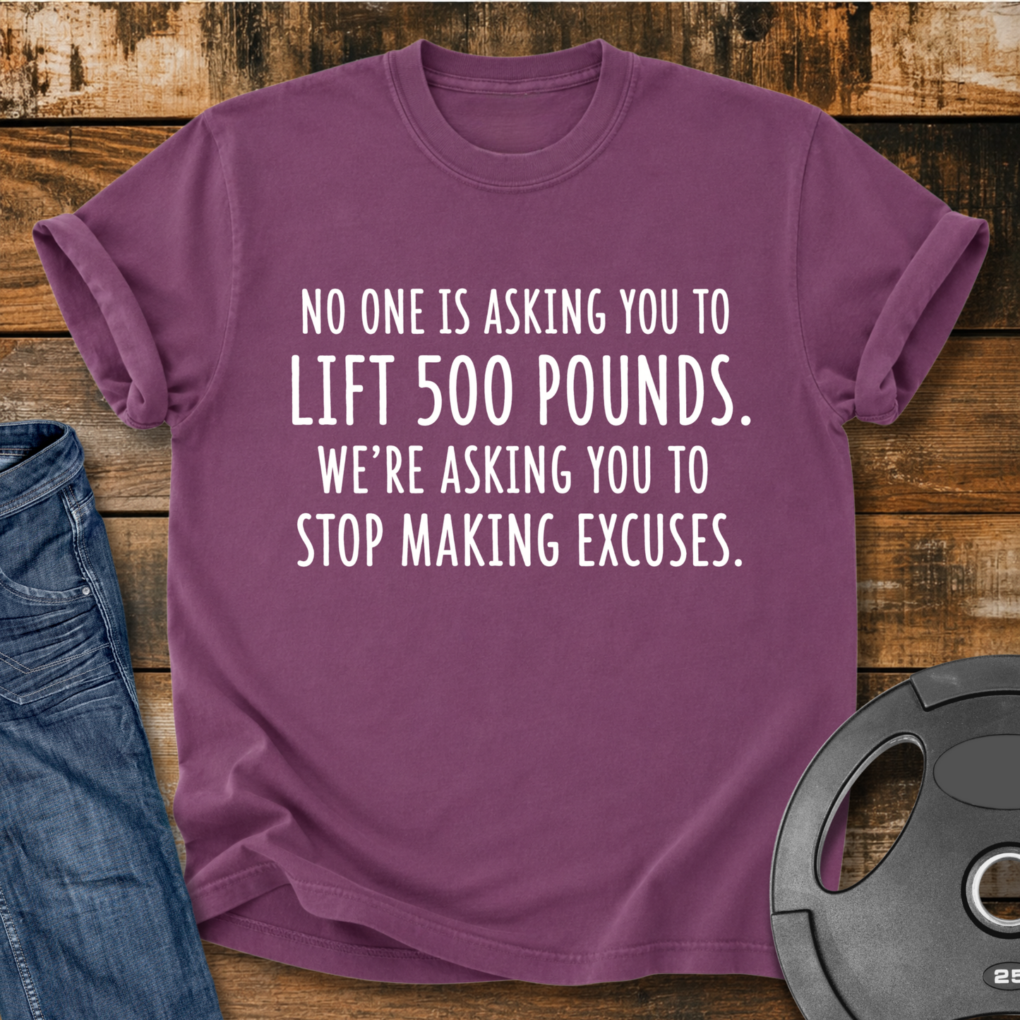 500 Pounds? Vintage Wash T-Shirt
