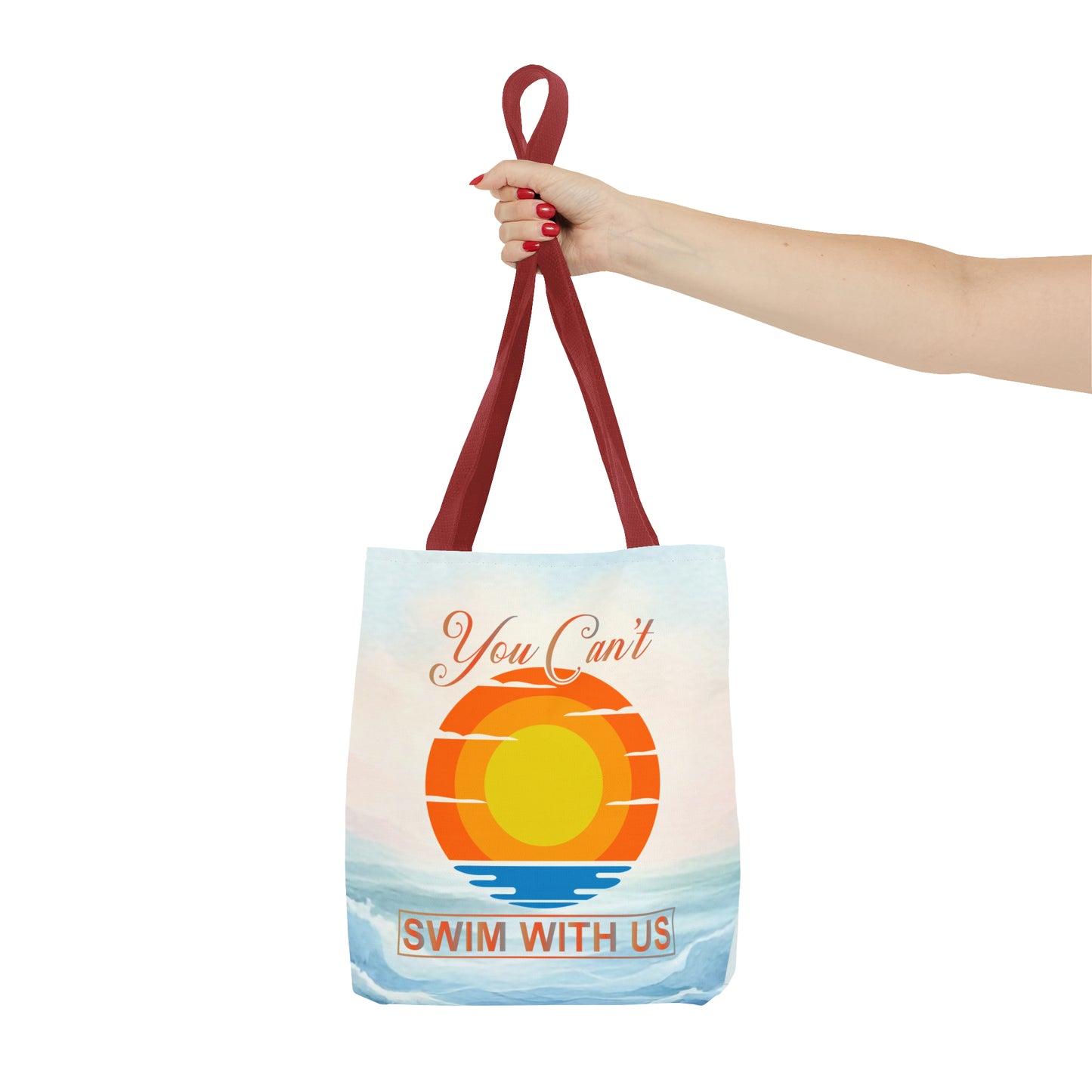 Witty Swimming Tote Bag