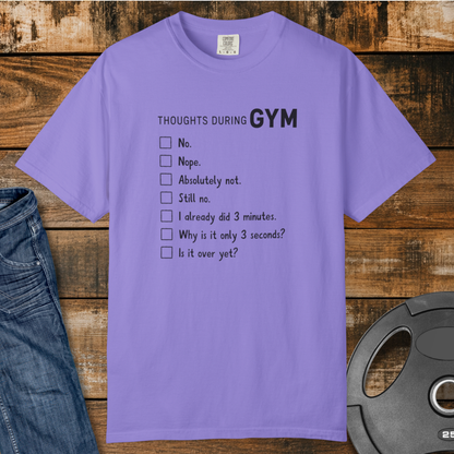 Gym Thoughts Vintage Wash T-Shirt