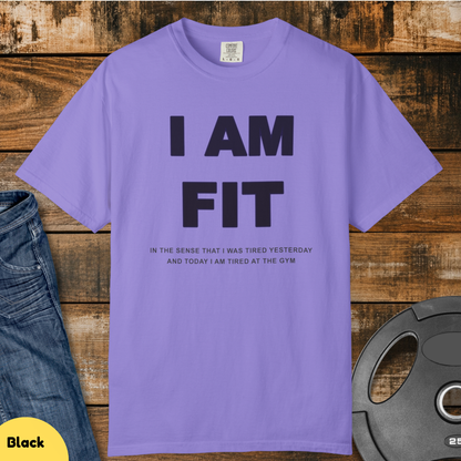 I AM FIT Vintage Wash T-Shirt