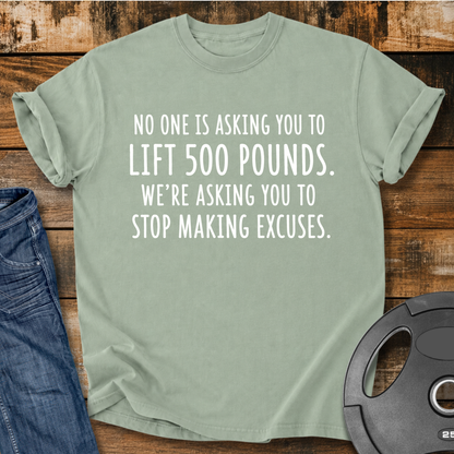 500 Pounds? Vintage Wash T-Shirt