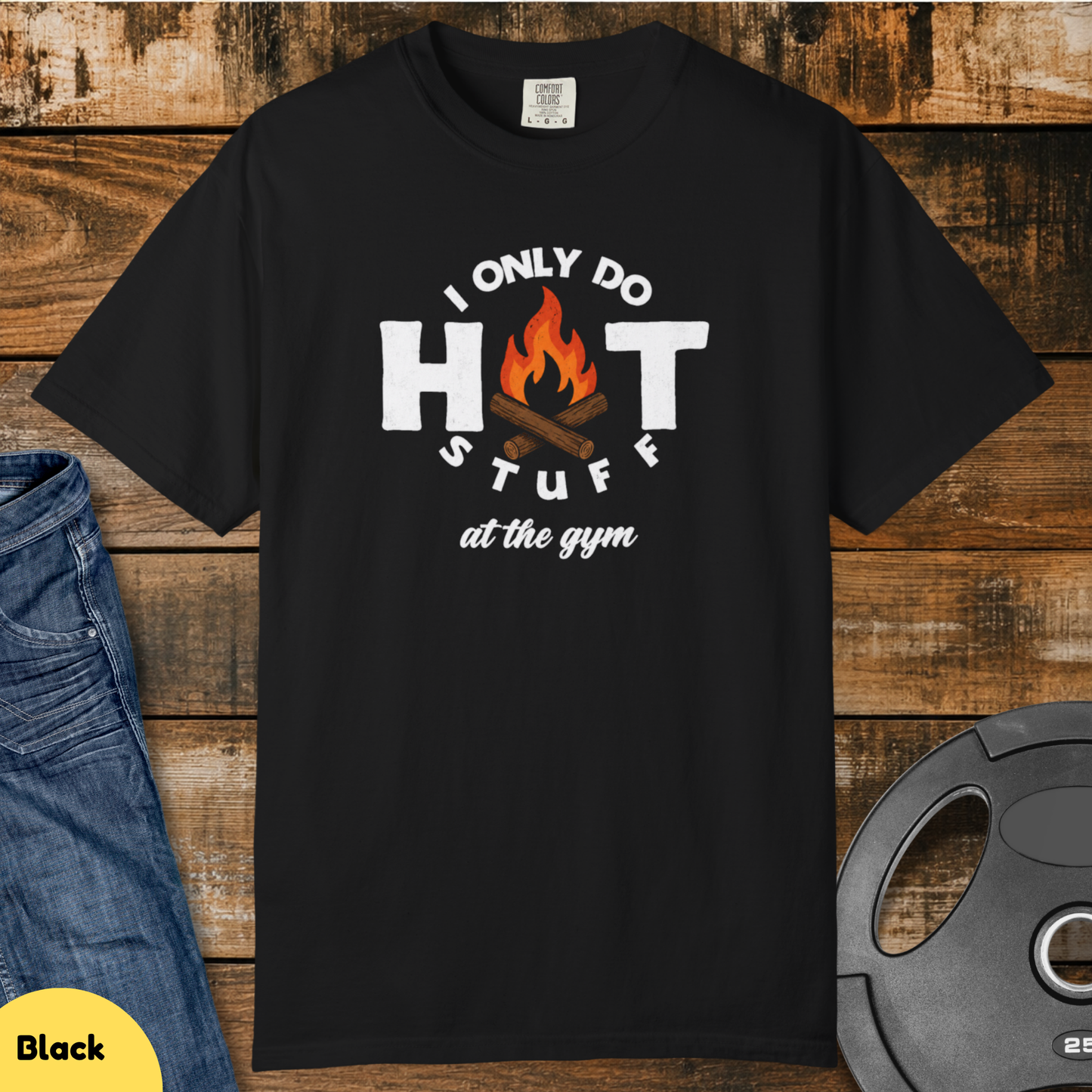 Hot Stuff at the Gym T-Shirt