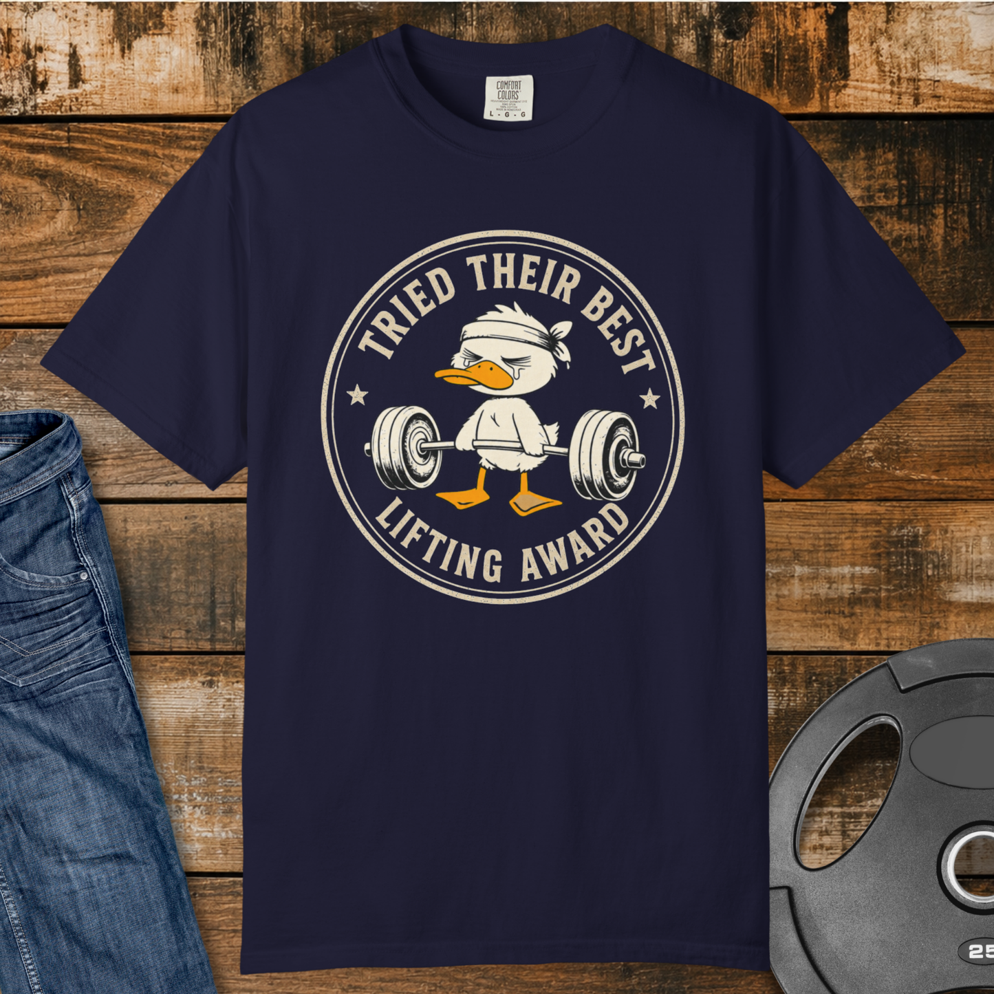 Tried Their Best Lifting Award T-Shirt