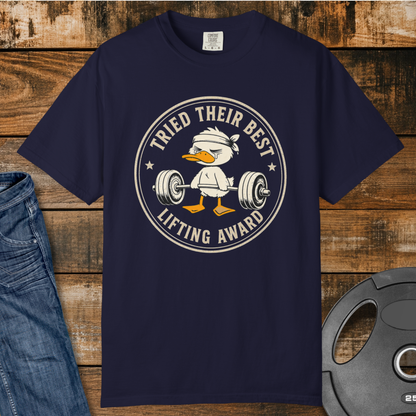 Tried Their Best Lifting Award T-Shirt