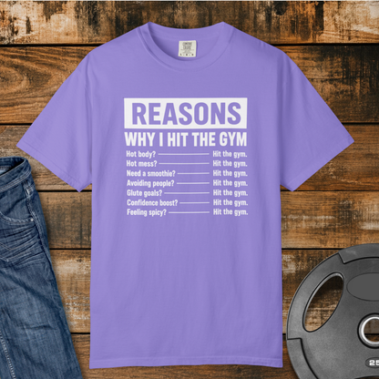 Reasons I Hit The Gym T-Shirt