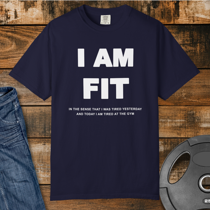 I AM FIT Vintage Wash T-Shirt