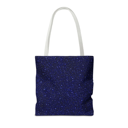 Personalized Name Cute Cat Float Ocean Starry Sky Tote Bag